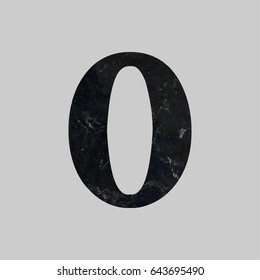 Alphabet marble font  0