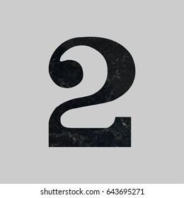 Alphabet marble font  2
