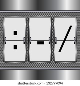alphabet of mechanical Punctuation