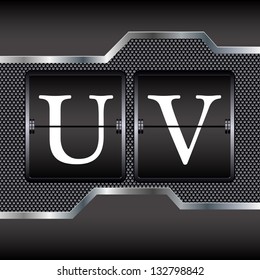 alphabet of mechanical U-V