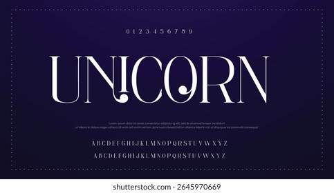  Alphabet. Modern abstract sans serif typography. Minimal simple music religion Muslim vector font 