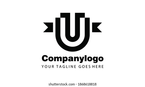 Alphabet Modern Logo Design. Typography Logo on White Background Vector Template