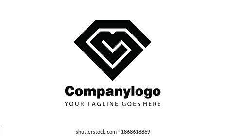 Alphabet Modern Logo Design. Typography Logo on White Background Vector Template