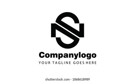 Alphabet Modern Logo Design. Typography Logo on White Background Vector Template