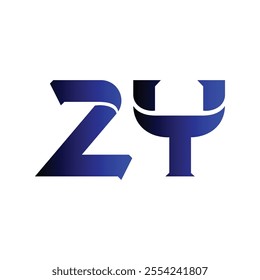 alphabet modern minimalist monogram letter luxury shape brand logo design