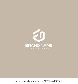 Alphabet monogram letters FG, GF logo design vector icon.