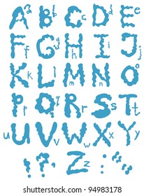 An Alphabet from my big font collection
