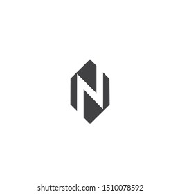 alphabet N Logo Design ,icon business concept logotype
Letter N logo design. Negative space idea logotype. N Logotype design. N logo template. Black