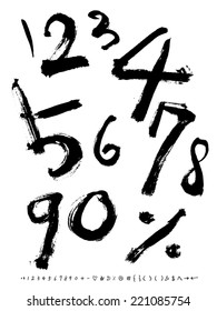alphabet and number