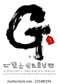 alphabet and number