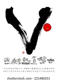 alphabet and number