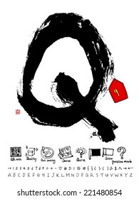 alphabet and number