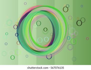 Alphabet O design elements