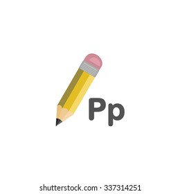 Alphabet - P is for Pencil