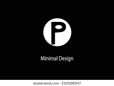 Alphabet PO, PO monogram, Art line, Vector logo design, Initial logo, 