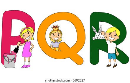 The Alphabet Preschool Series - Vector