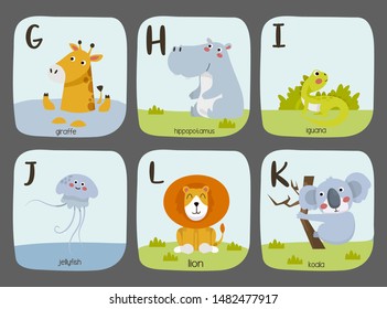 alphabet printable flashcards vector collection letter stock vector royalty free 1482477917 shutterstock