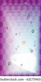 Alphabet Q design elements