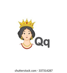 Alphabet - Q is for Queen