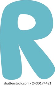 Alphabet R so cute for your design.
