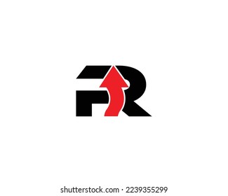 Alphabet-R-Design-Vektorvorlage