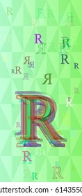 Alphabet R idea elements
