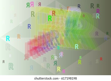 Alphabet R idea template