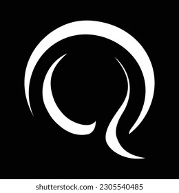 Alfabeto R logotipo de letra inicial modelo de vector monograma abstracto