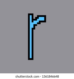 alphabet r pixel