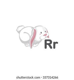 Alphabet - R is for Rabbit