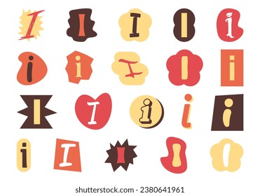 Alphabet Ransom Note I Set