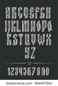 vintage sign fonts