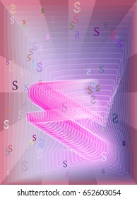 Alphabet S icon design