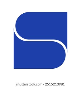 Buchstaben des Alphabets Sprechblase Logo negatives Leerzeichen