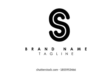 Alphabet S Logo letters Initials Monogram logo
