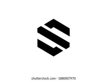 diseño del vector del logotipo del alfabeto S