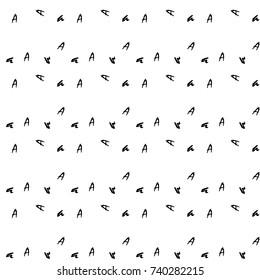 A ALPHABET SEAMLESS.