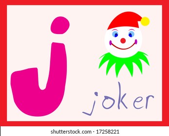 J for Joker Images, Stock Photos & Vectors | Shutterstock