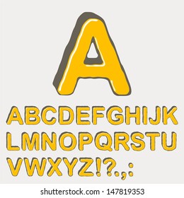 Alphabet set - big