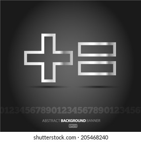  Alphabet Set  of silver metallic fonts Vector EPS 10 illustration.