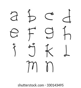 alphabet set - thin volume 1