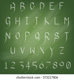  Alphabet Set A - Z and Numbers 0 - 9