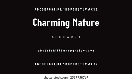 alphabet, einfache fett sans serif letters, vielseitige sport schriftart für professionelle athletik, fitness, abenteuer, sportliches logo, betonung starke schlagzeile, zeitgenössische typografie, robuste typografische