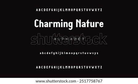 alphabet, simple bold sans serif letters, versatile sport font for professional athletic, gym, adventure, sporty logo, emphasis powerful headline, contemporary typography, robust typographic