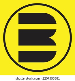 Alphabet simple logo symbol vector illustration