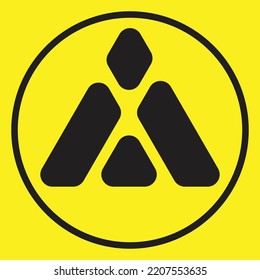 Alphabet simple logo symbol vector illustration