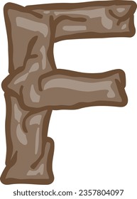 an alphabet with a soil theme