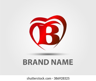Alphabet symbol Letter B
