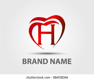 Alphabet symbol Letter H

