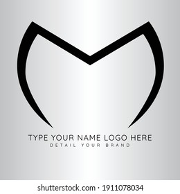 Alphabet symbol with pointed tip. Vector illustration transparent